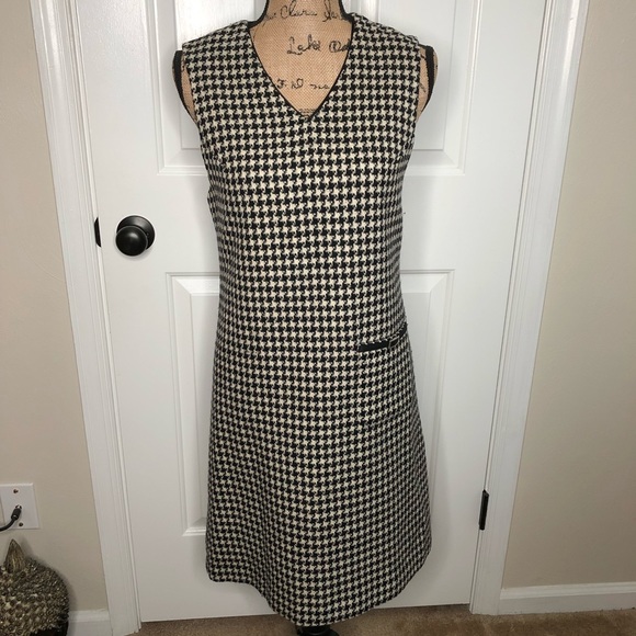 Talbots Dresses & Skirts - Talbots Houndstooth Dress Size 4